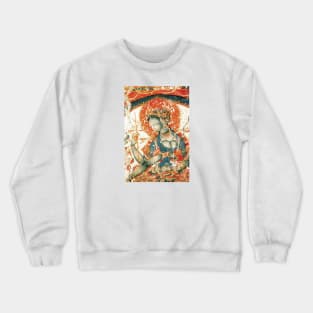 Green Tara painting Crewneck Sweatshirt